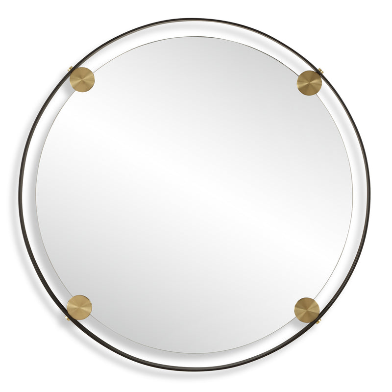 Mirror Radius Round Bronze Iron Mirror 
