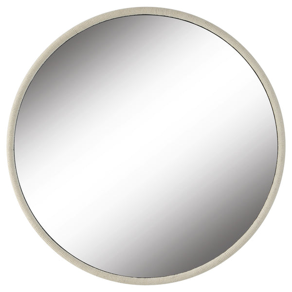 Mirror Ranchero White Round Mirror 