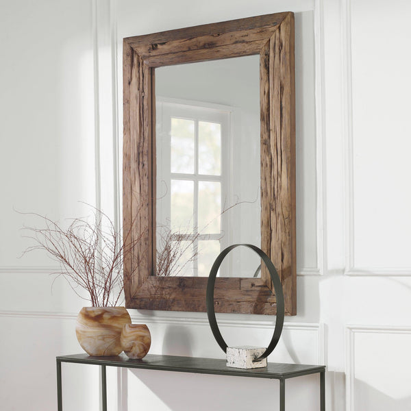 Mirror Rennick Rustic Wood Mirror 
