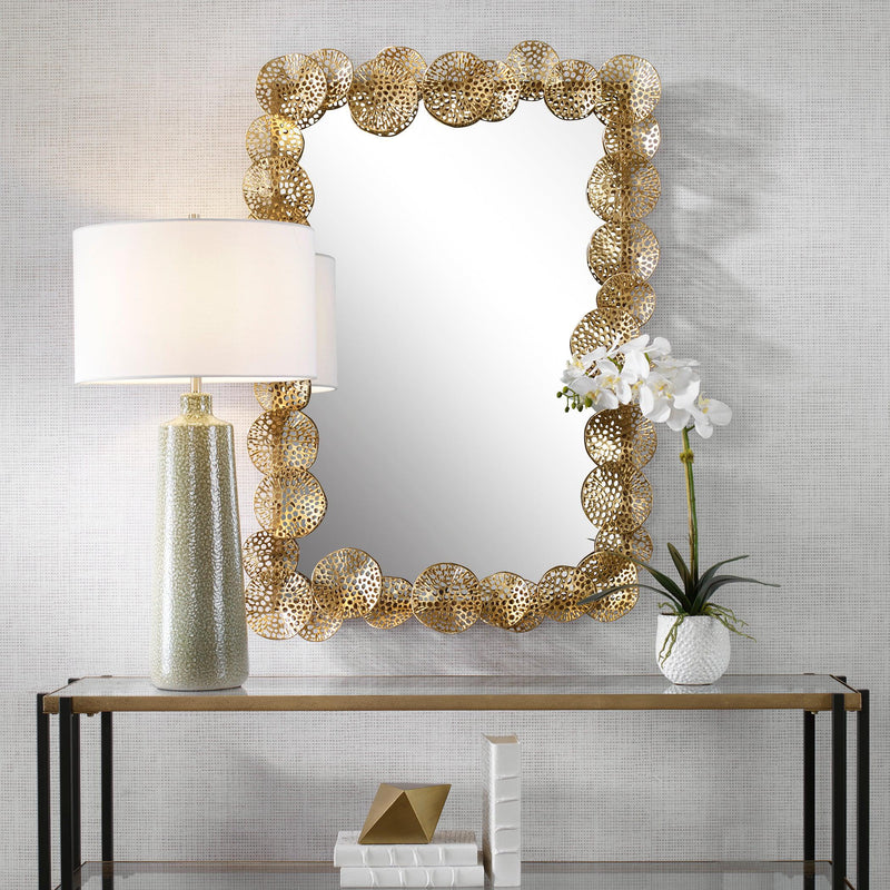 Mirror Ripley Gold Lotus Mirror 