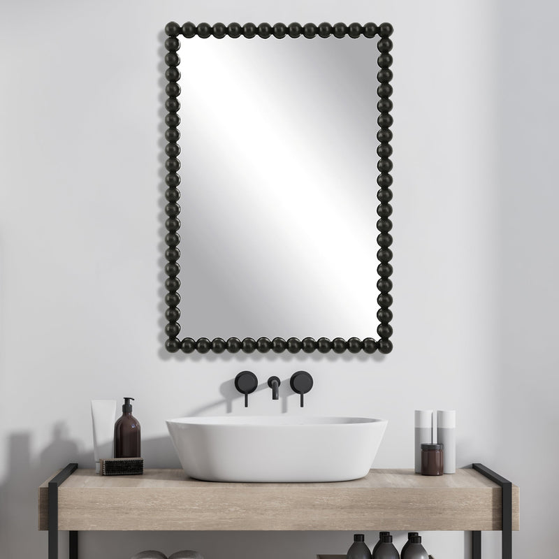 Mirror Serna Black Vanity Mirror 
