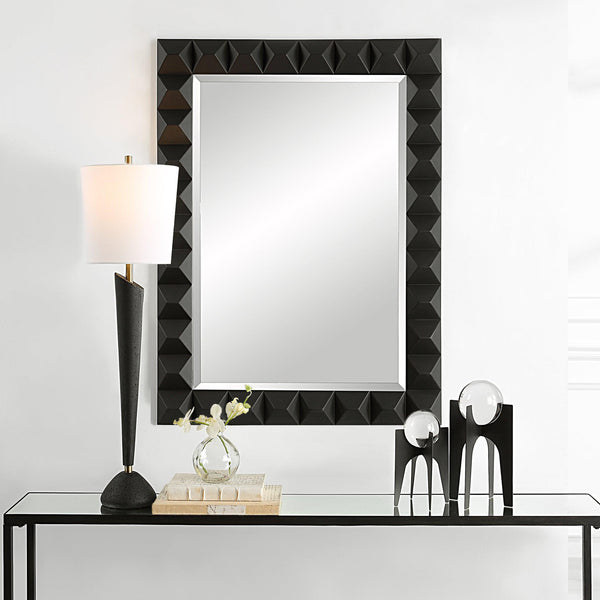 Mirror Studded Mirror // Black 