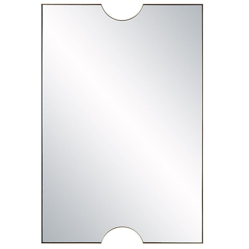 Mirror Ticket Gold Vanity Mirror 