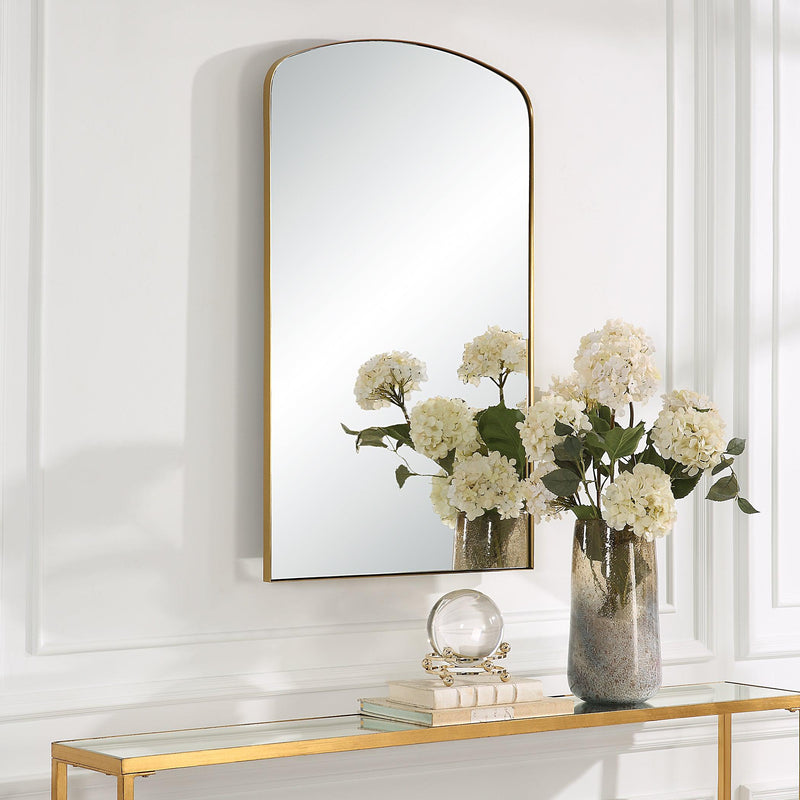 Mirror Tordera Brass Arch Mirror 