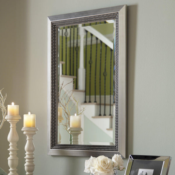 Mirror Triple Beaded, Vanity Mirror 