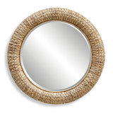 Mirror Twisted Seagrass Round Mirror 