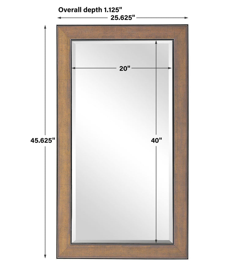 Mirror Valles Golden Rust Mirror 