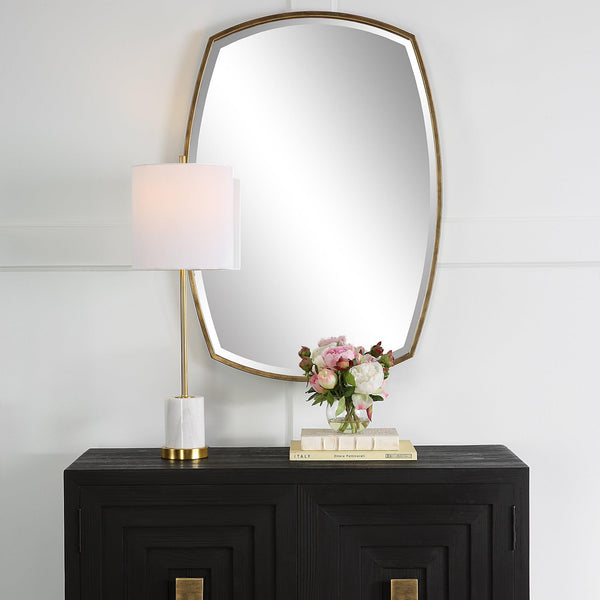 Mirror Varenna Aged Gold Vanity Mirror 