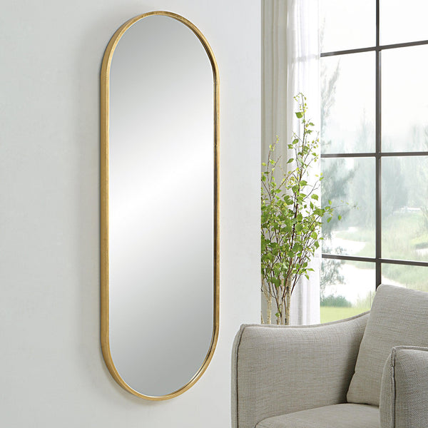 Mirror Varina Tall Gold Mirror 