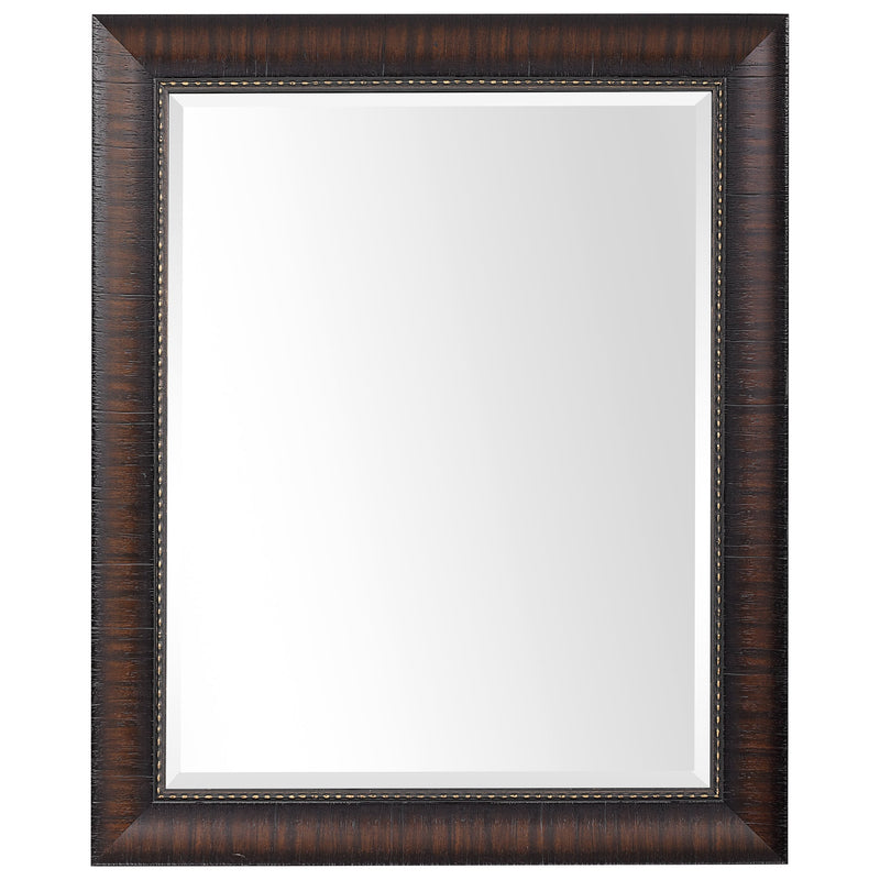 Mirror Wythe Burnished Wood Mirror 