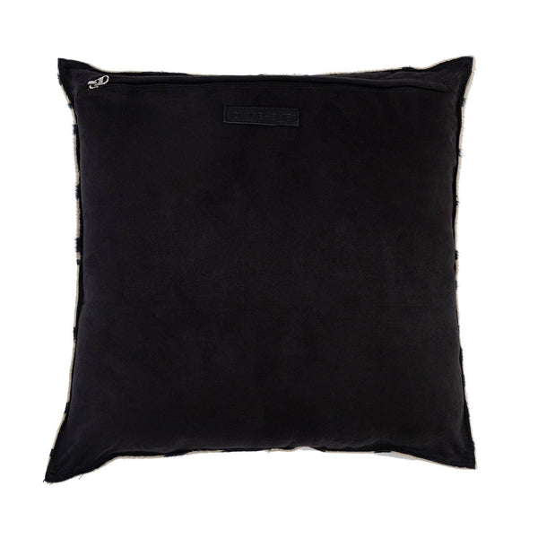  Animal Print Cowhide Pillow // Camel & Black 