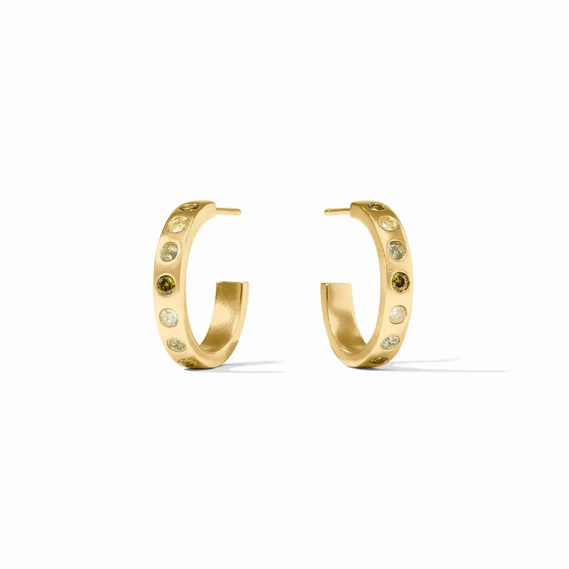 Lifestyle Rainbow Hoop Shades of Jade // Two Sizes 