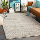 Rug Clifton Hand Woven Rug // Gray 