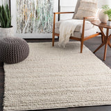 Rug Clifton Hand Woven Rug // Ivory 