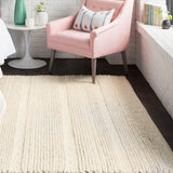 Rug Clifton Hand Woven Rug // Ivory 