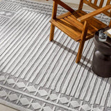 Rug Greenwich Outdoor Rug // Cream & Gray 