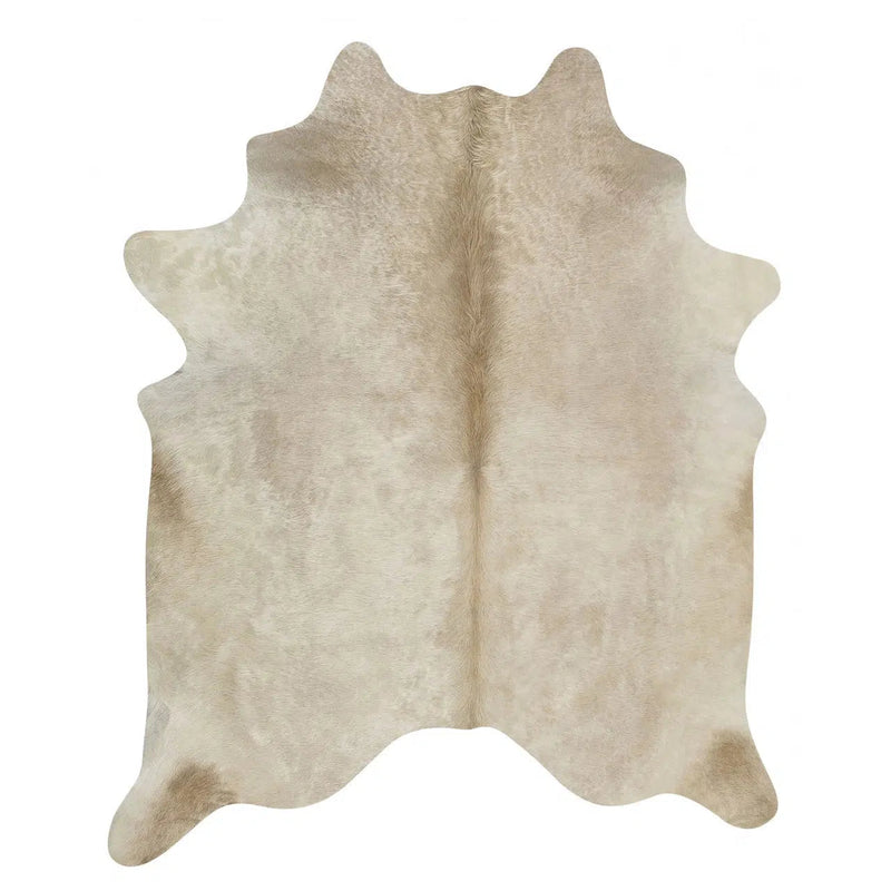 Rug Light Champagne Cowhide Rug Approx. 5.5 x 6.5 