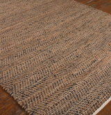 Rug Tobais Rescued Leather & Hemp Rug 