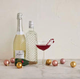 Holiday Bar & Drinkware Candy Cane Coupe Glass 