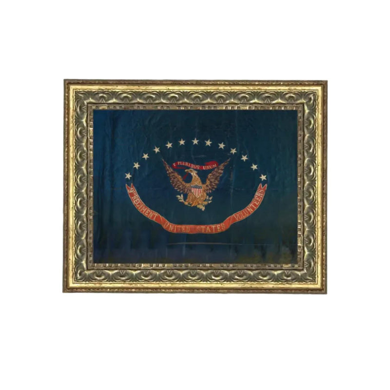 Wall Art Flag of the 9th Regiment // 10x8 