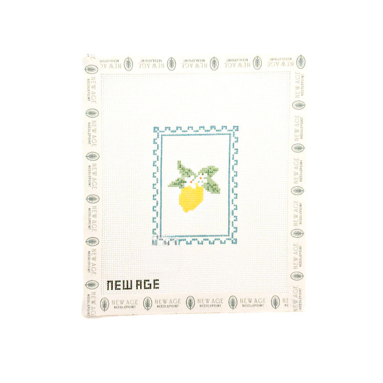 Lemon Stamp Canvas