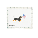 Lifestyle Patriotic Dachshund Needlepoint Canvas 