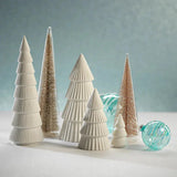 Seasonal & Holiday Decorations Ceramic Holiday Tree // White 