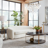 Sofas & Sectionals Capra Art Deco White Sofa 