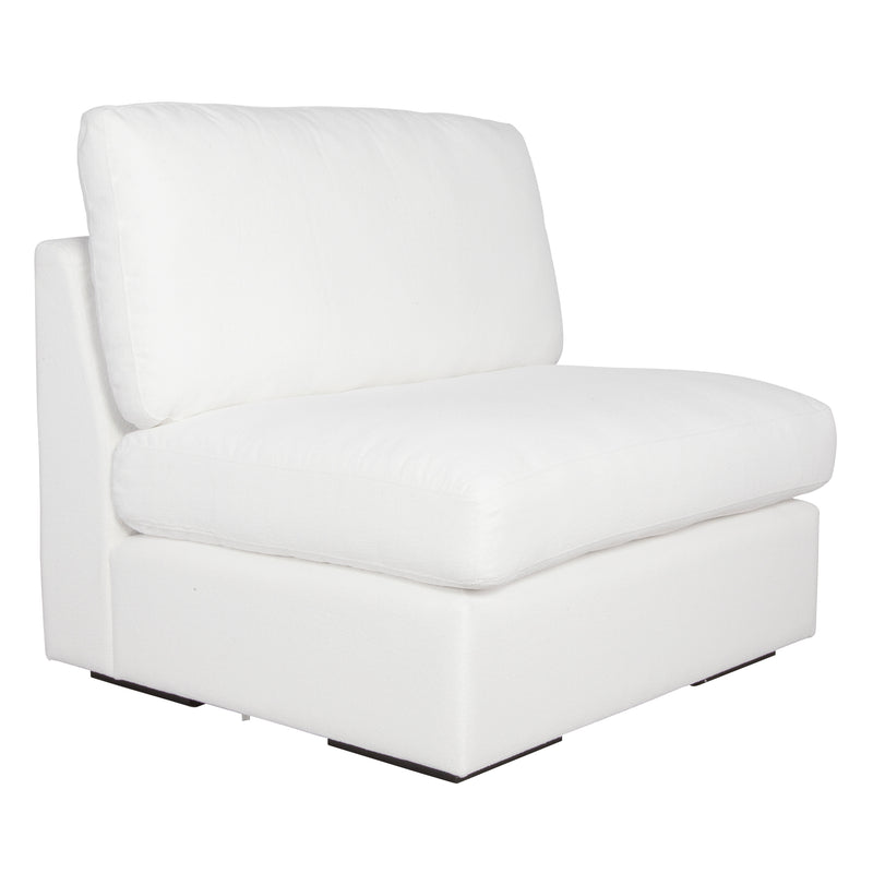 Sofas & Sectionals Refuge Armless Arctic White Sofa 