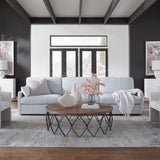 Sofas & Sectionals Refuge Cloud Blue Right Arm Facing Sofa 