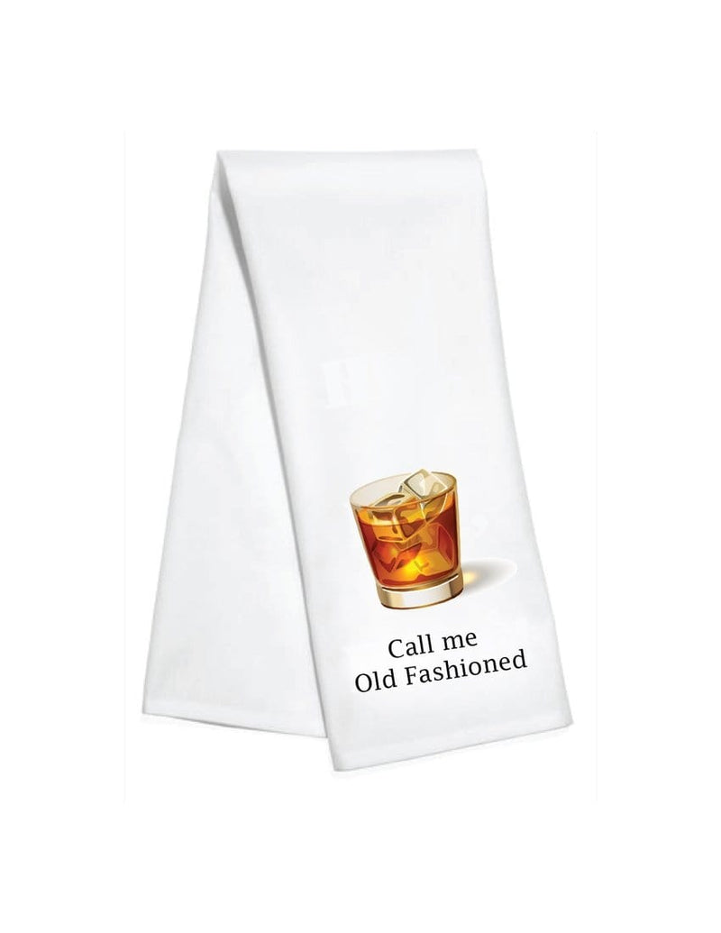 Towels & Cocktail Napkins Call me Old Fashioned Bar Towel 