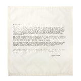 Towels & Cocktail Napkins Letters of Advice Napkins // Set of 4 