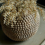 Vases Aldan Studded Cement Vase // Medium 