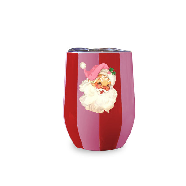  Vintage Santa Tumbler 