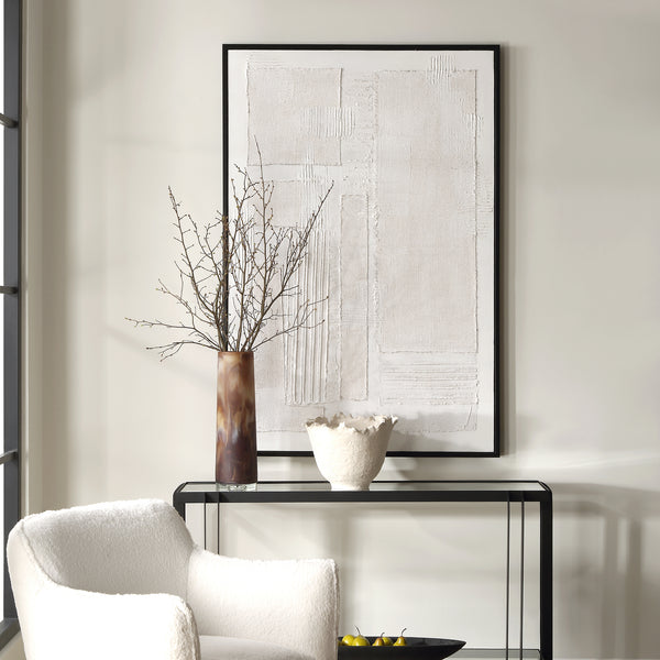Wall Art Clean Slate Hand Painted Canvas 