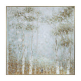 Wall Art Cotton Woods Hand Painted Canvas 