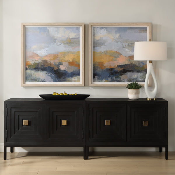 Wall Art Dusk Framed Prints // Set of 2 