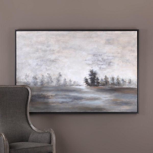 Wall Art Evening Mist Landscape Art 