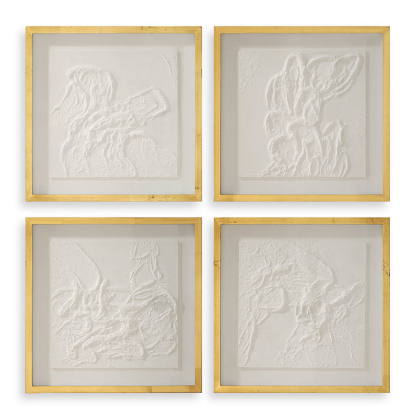 Wall Art Fourfold Framed Prints // Set of 4 