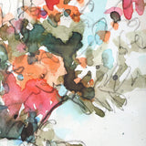 Wall Art Fresh Flowers Watercolor Prints, S/2 