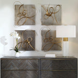 Wall Art Harmony Metal Wall Art, S/2 