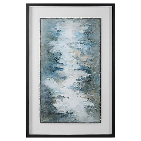 Wall Art Lakeside Grande Framed Abstract Print 