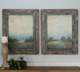 Wall Art Morning Vistas Framed Art, S/2 