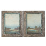 Wall Art Morning Vistas Framed Art, S/2 