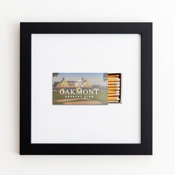 Wall Art Oakmont Country Club: White Frame: $135 