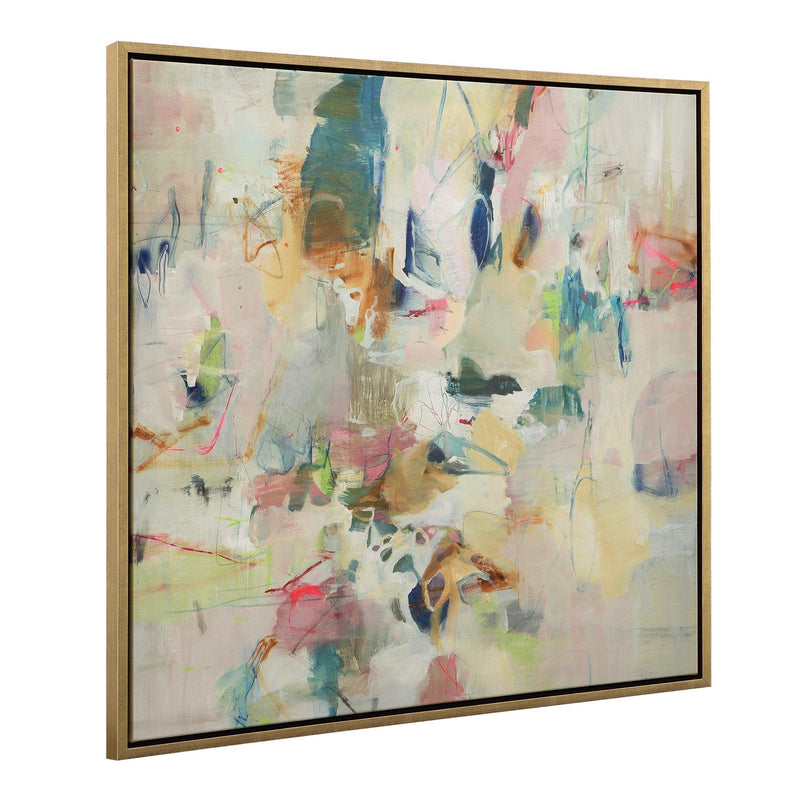 Wall Art Party Time Framed Abstract Art 