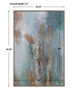 Wall Art Rendezvous Hand Painted Abstract Art 