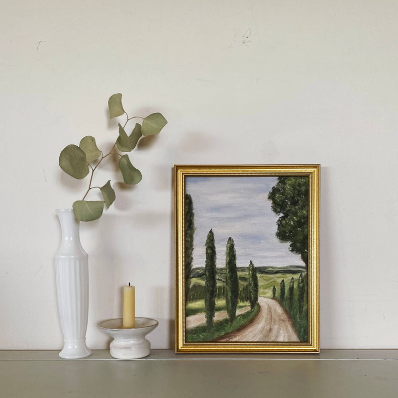 Wall Art This Way French Countryside Art Print // 9" x 12" 