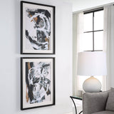 Wall Art Winterland Abstract Prints, Set/2 