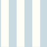 Wallpaper 3-in Stripe Wallpaper // Blue & White 